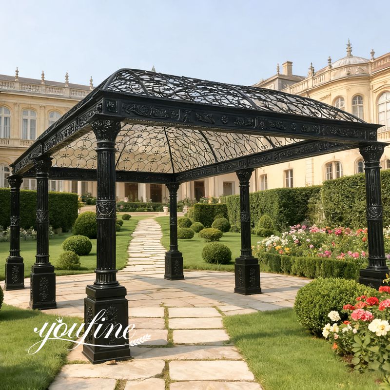 large cast iron gazebo