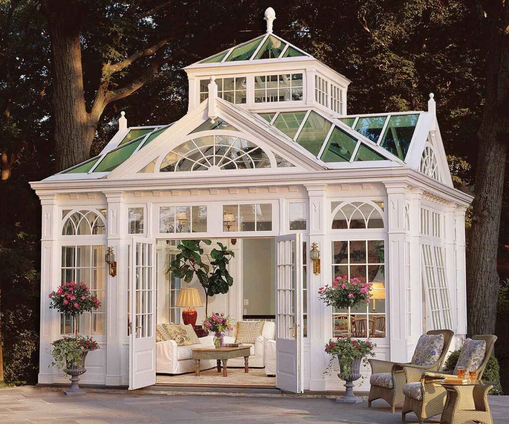 swimming pool iron sunroom