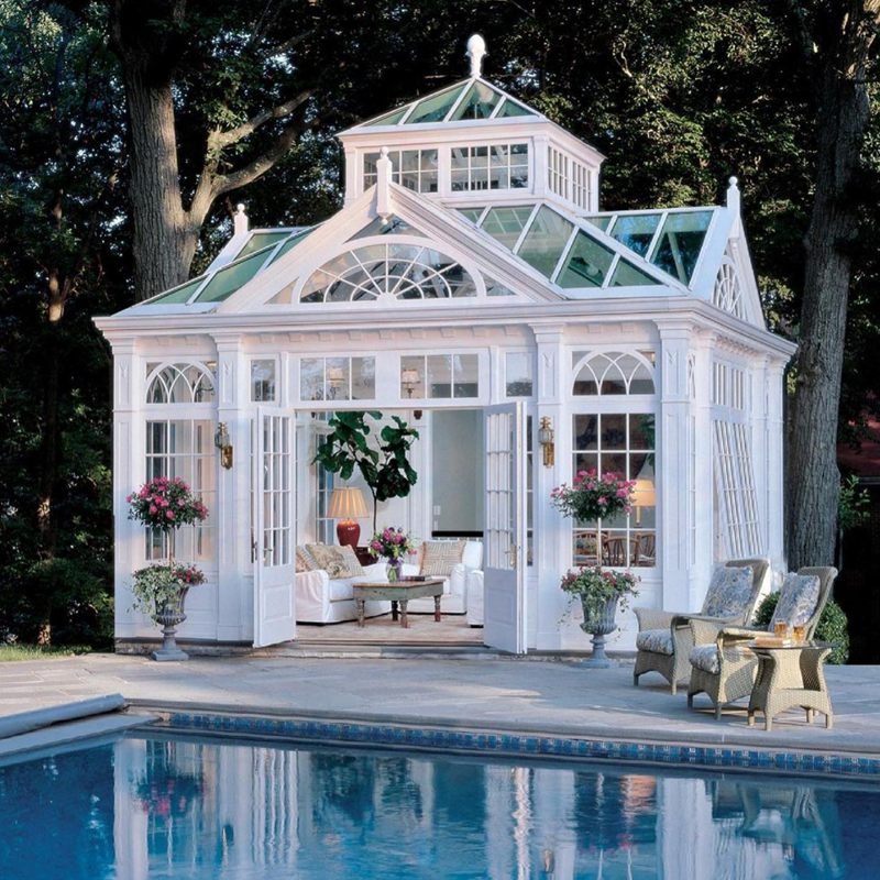 swimming pool sunroom