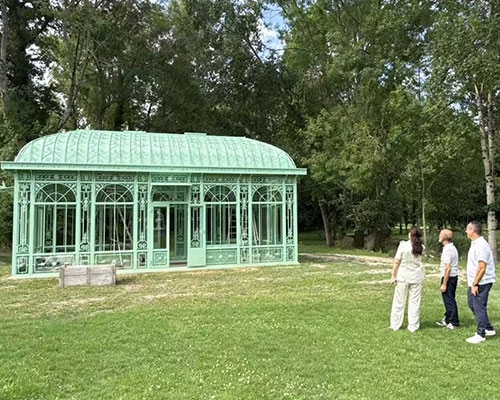 French castle greenhouse