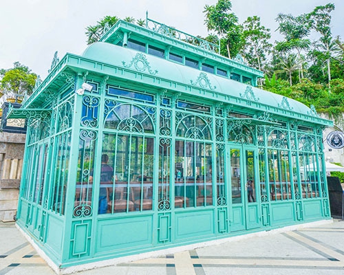 Pool Greenhouse Project in USA