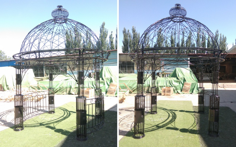Wrought Iron Gazebo in YouFine Factory