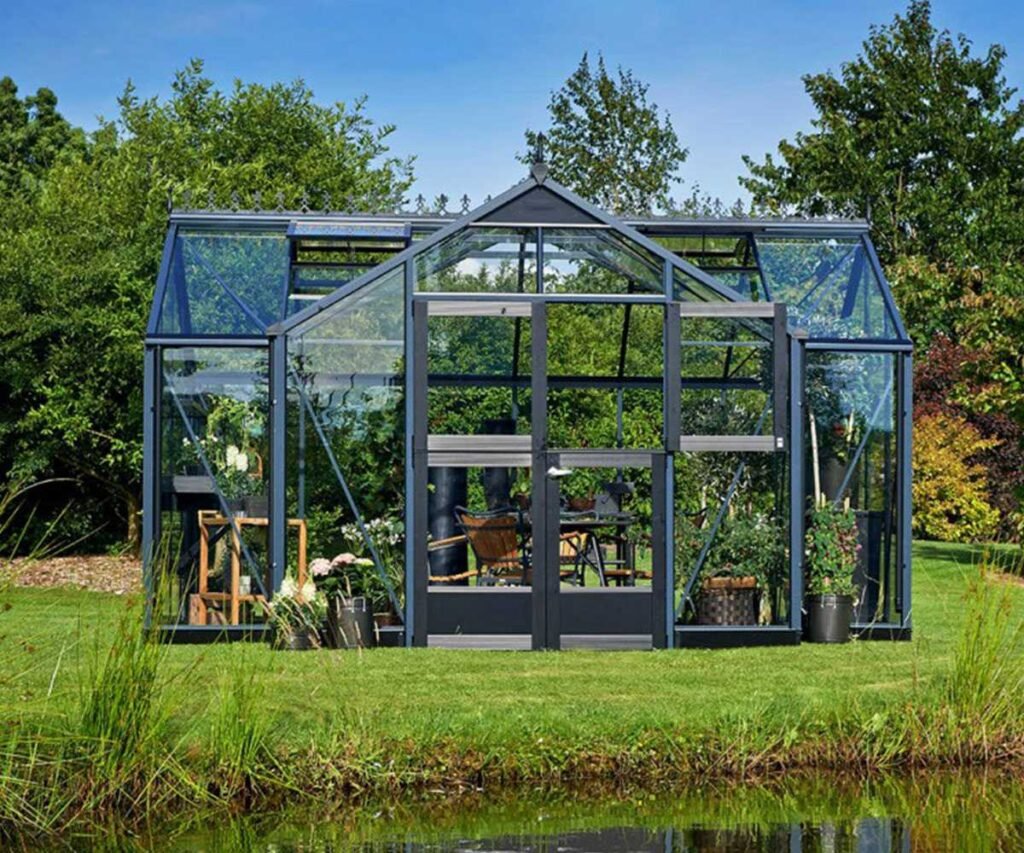 conservatory garden iron room