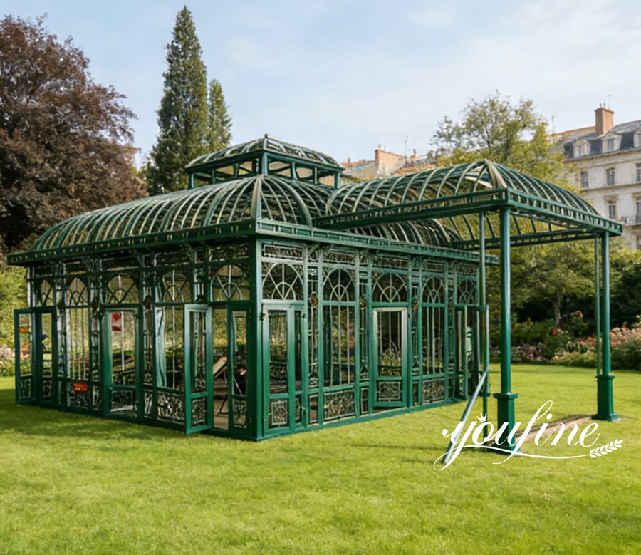 custom glass greenhouse