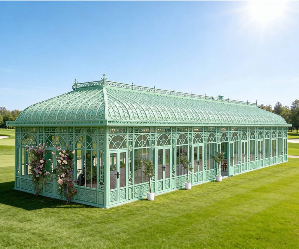 french style huge greenhouse