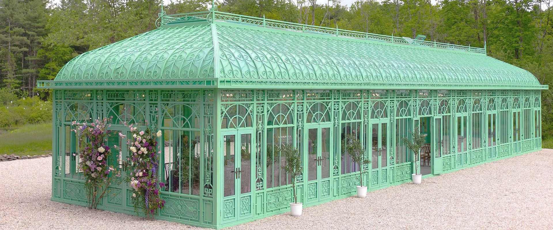 Premium Iron Greenhouse Design
