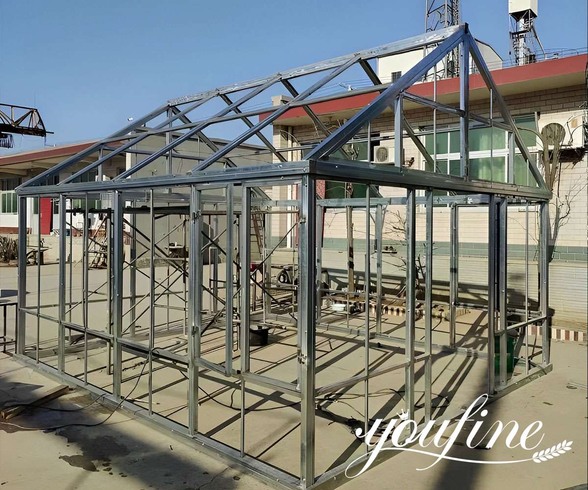 glass house conservatory pre-installation