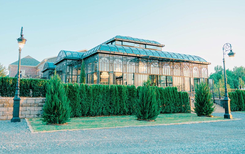 large custom greenhouse