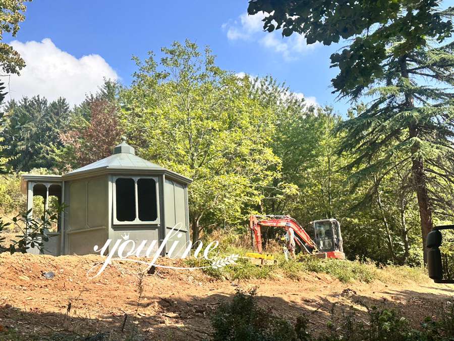 large octagonal greenhouse Italy Customer Feedback