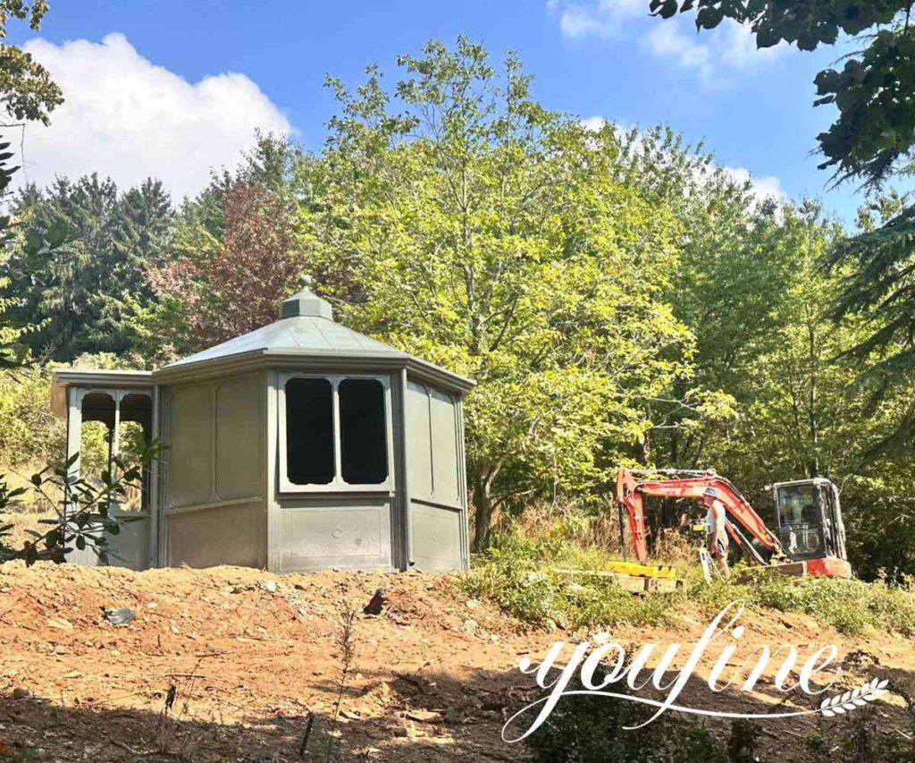 large octagonal greenhouse feedback