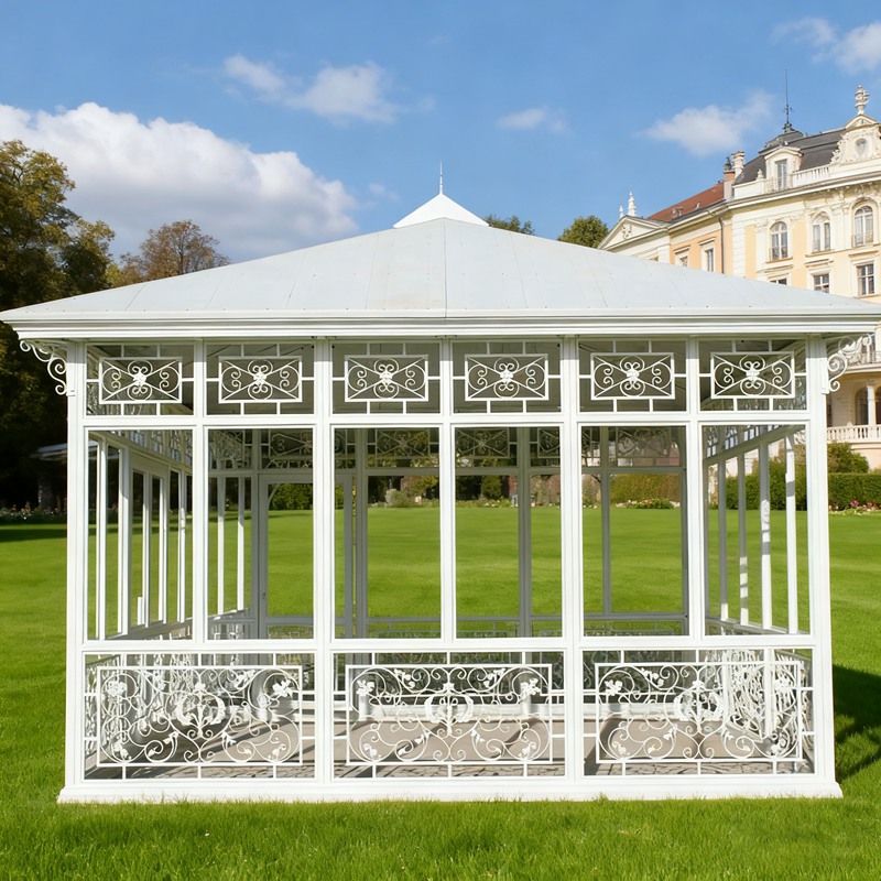 large white conservatory