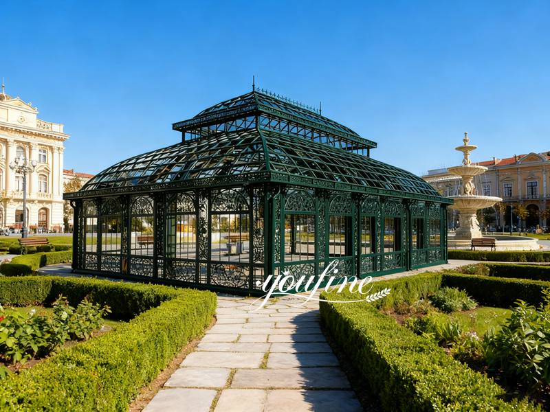 luxury glass greenhouses