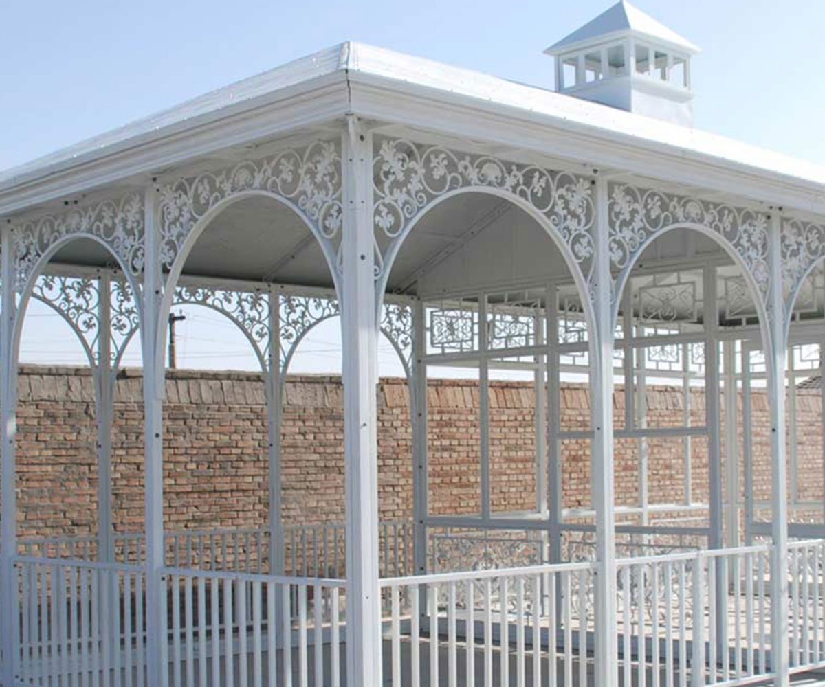 luxury iron conservatory