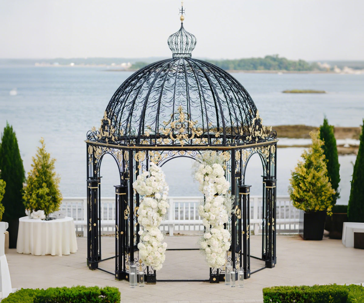 ornamental metal gazebo