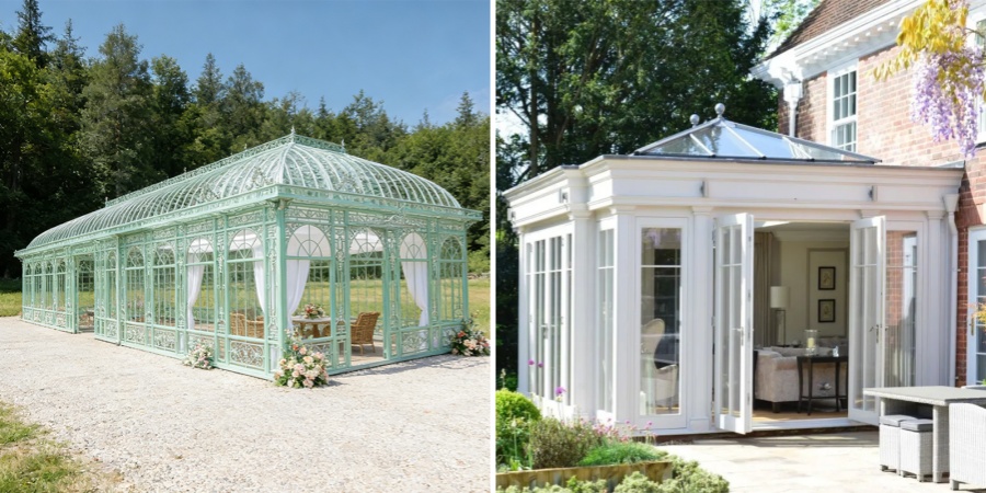 Wrought Iron VS Aluminum Conservatory