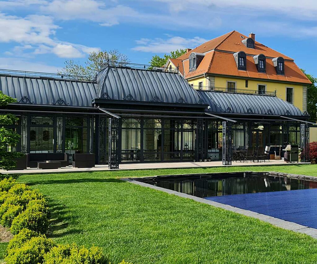 custom victorian iron greenhouse