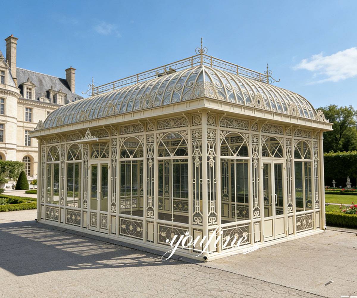 greenhouse with roof