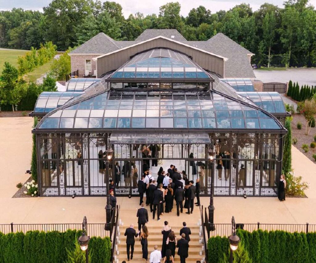 iron conservatory house extension