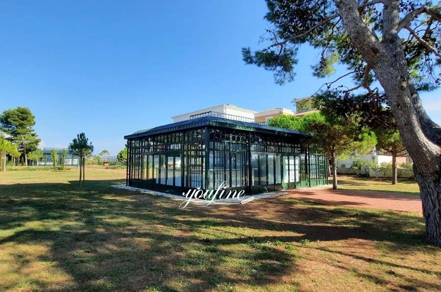 large residential greenhouse