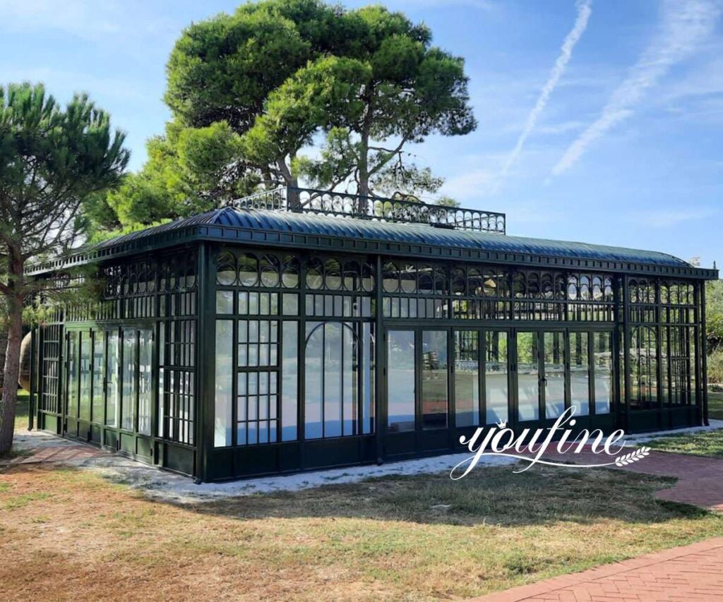 large residential iron greenhouse feedback