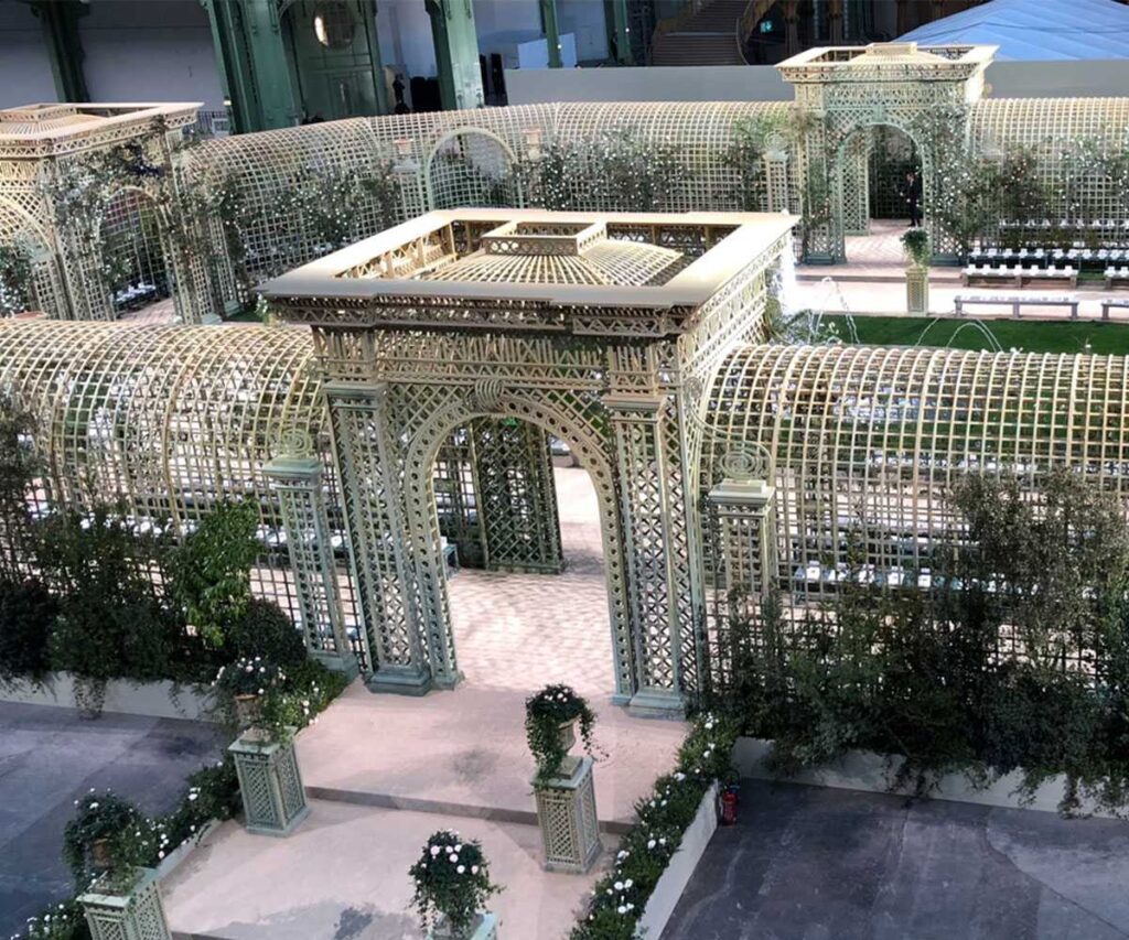 large wrought iron gallery