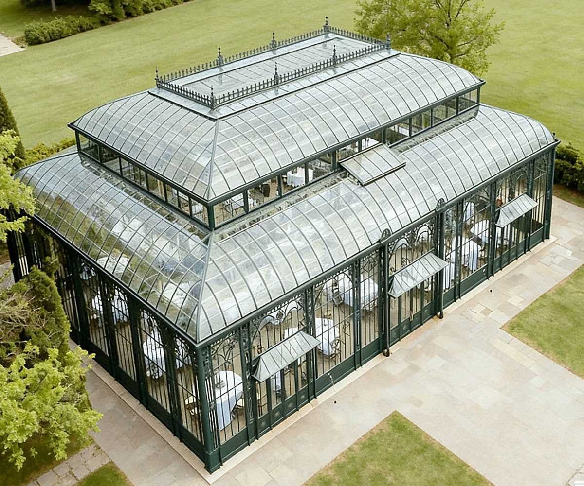 modern victorian conservatory