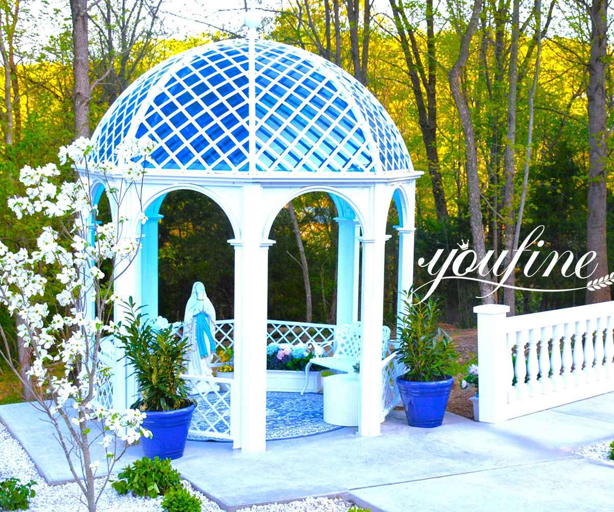 outdoor metal gazebo feedback from us