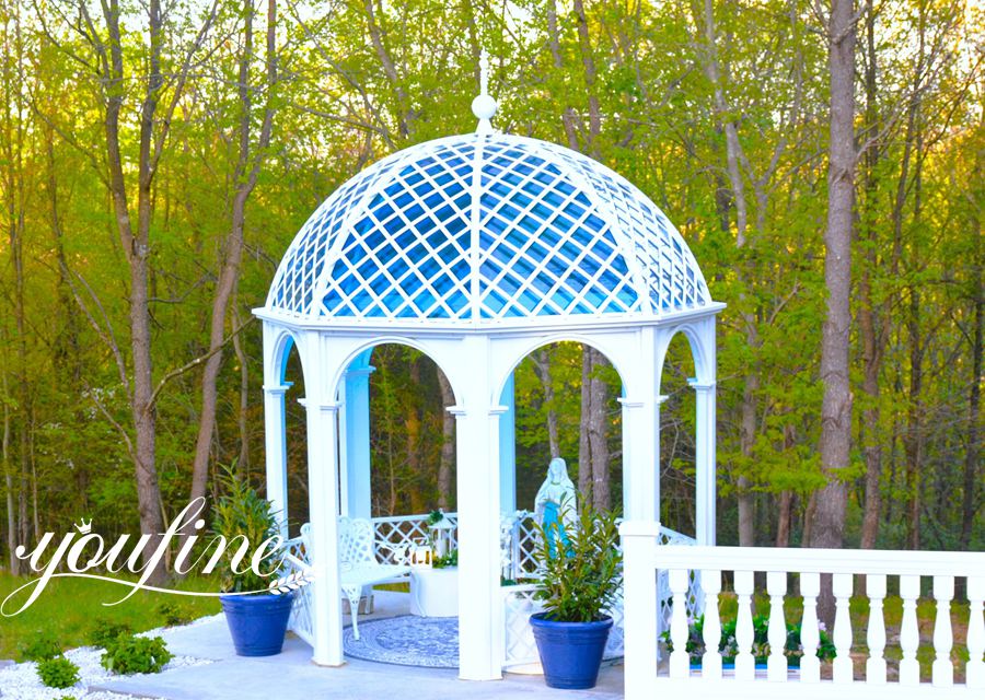 outdoor metal gazebo