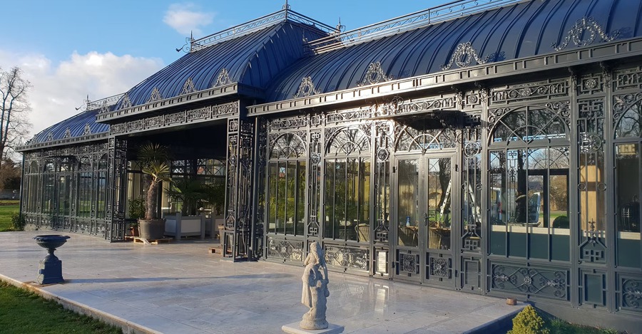 victorian garden greenhouse