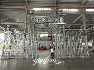 wrought iron pavilion