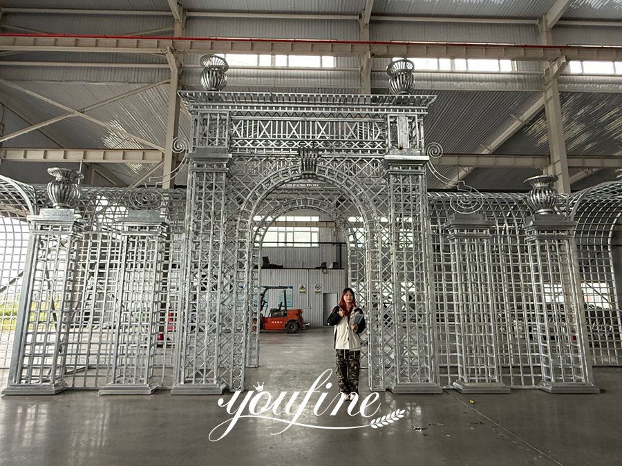 wrought iron pavilion