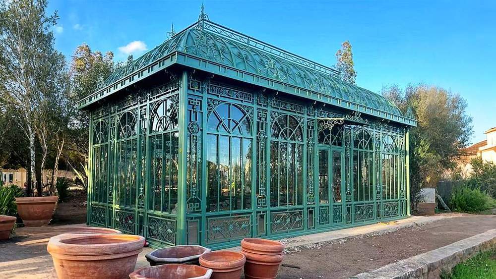 wrought iron Greenhouse for garden