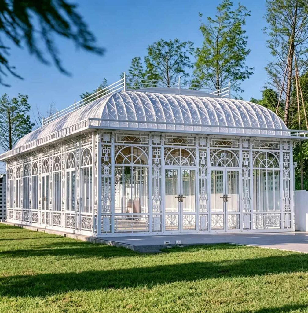 white conservatory