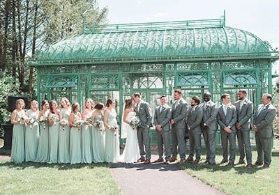 Small Intimate Wedding Ceremony Gazebo