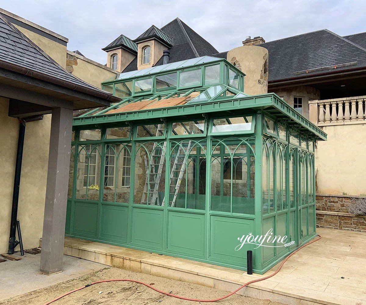 temporary lean to greenhouse