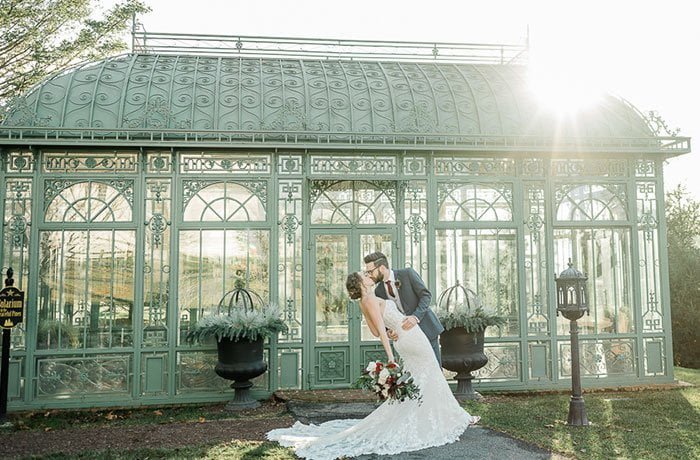 Wedding greenhouse venue