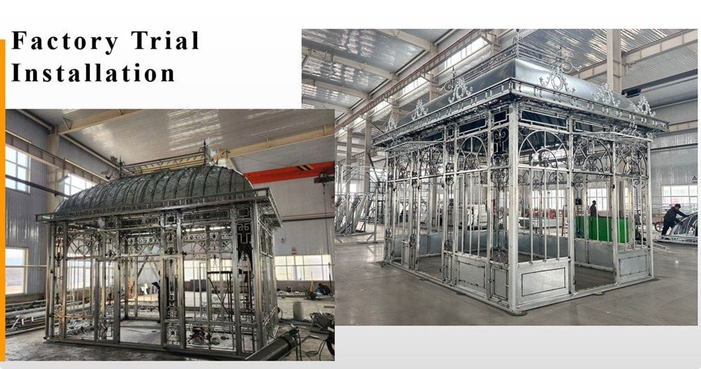 greenhouse test installation