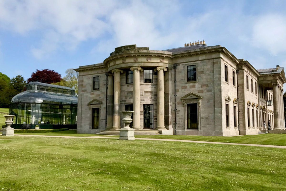 Balyfin Demesne wedding iron conservatory