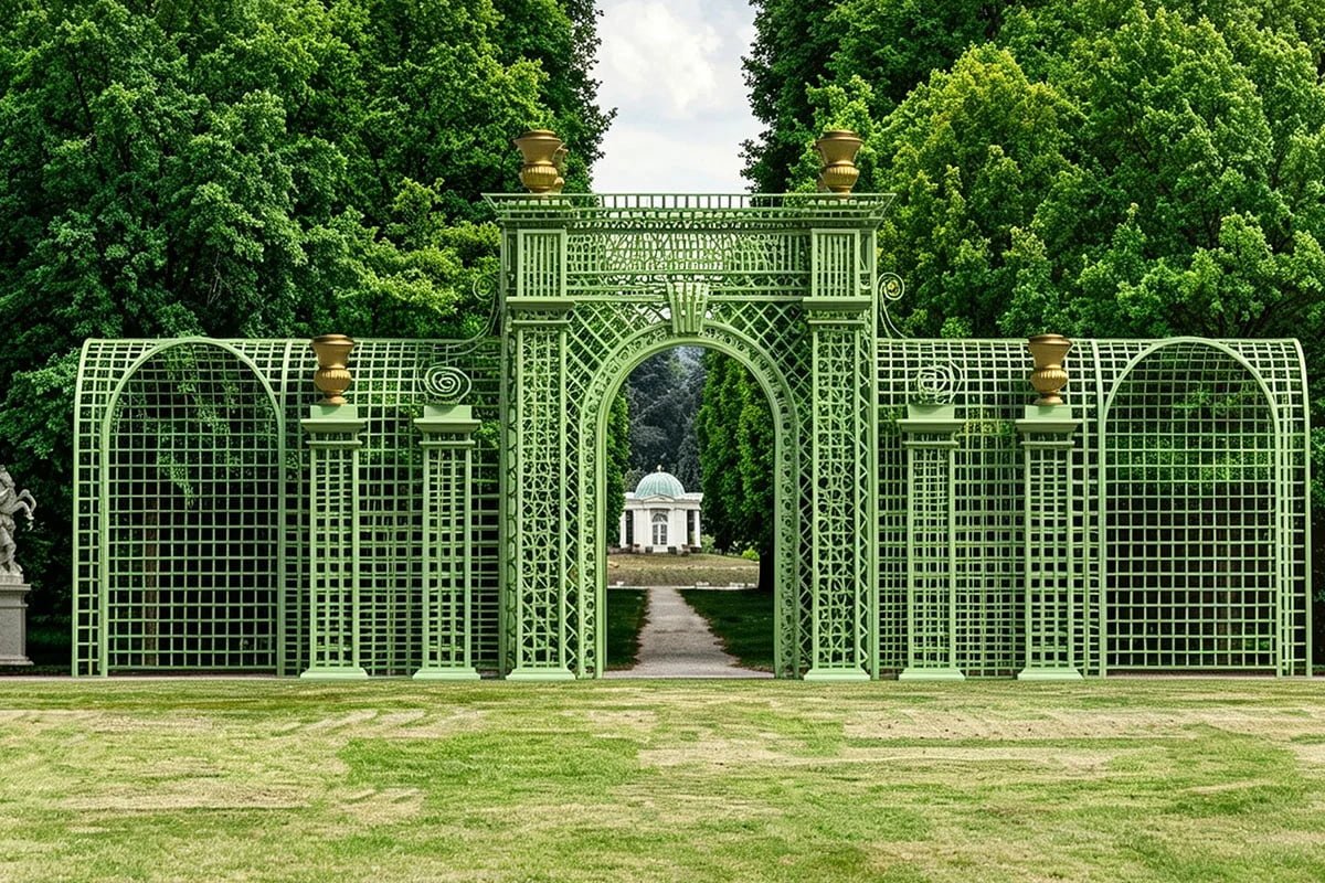 Walkways at the Versailles 'Bosquet de l'Encelade'
