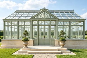 georgian house iron conservatory