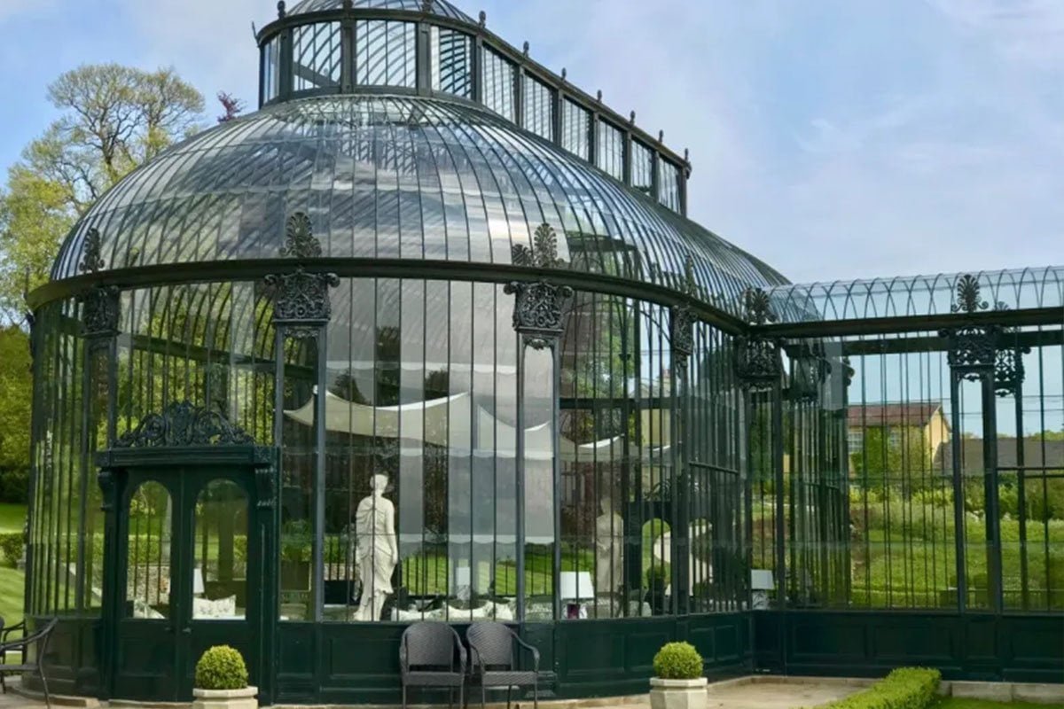 large Balyfin Demesne wedding conservatory