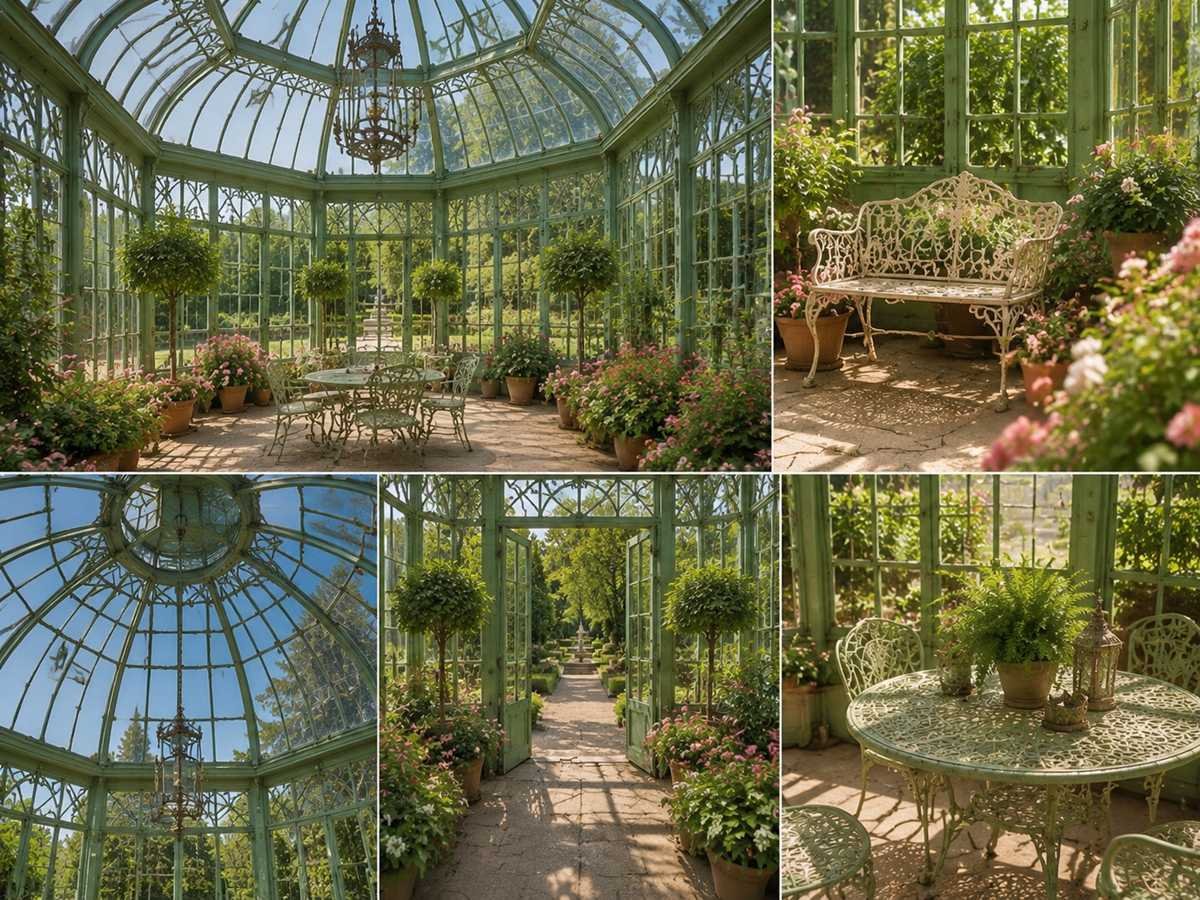 back garden conservatory
