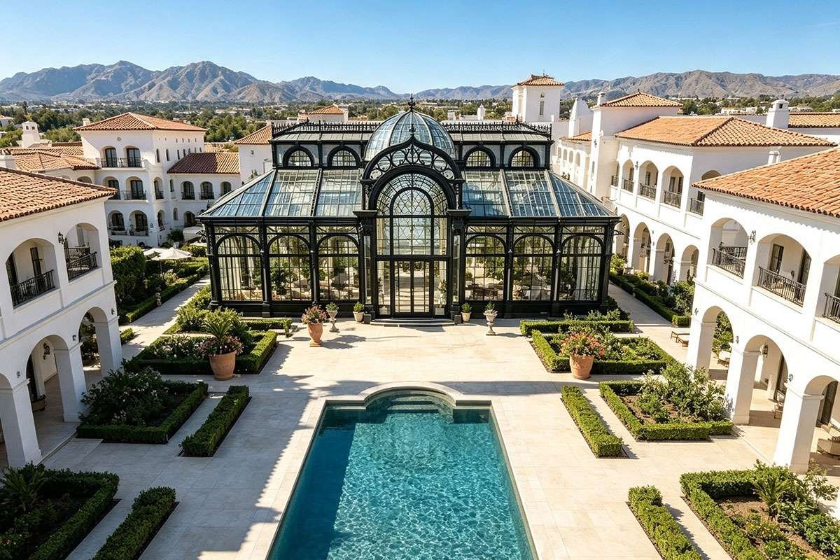 custom swimming pool conservatory