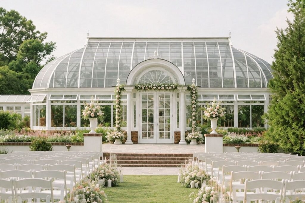 full glass conservatory