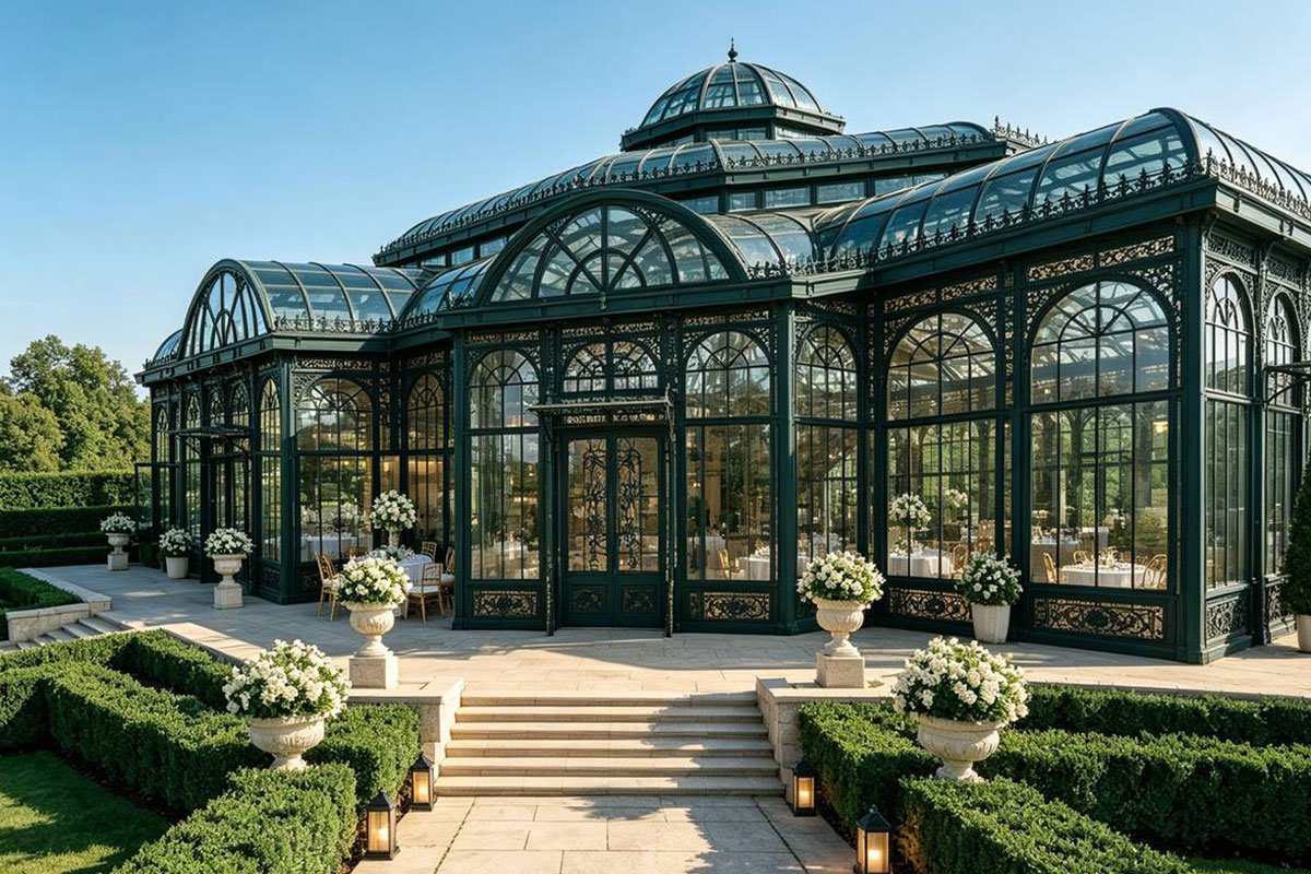 large commercial conservatory
