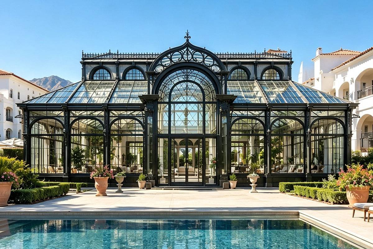 swimming pool conservatory