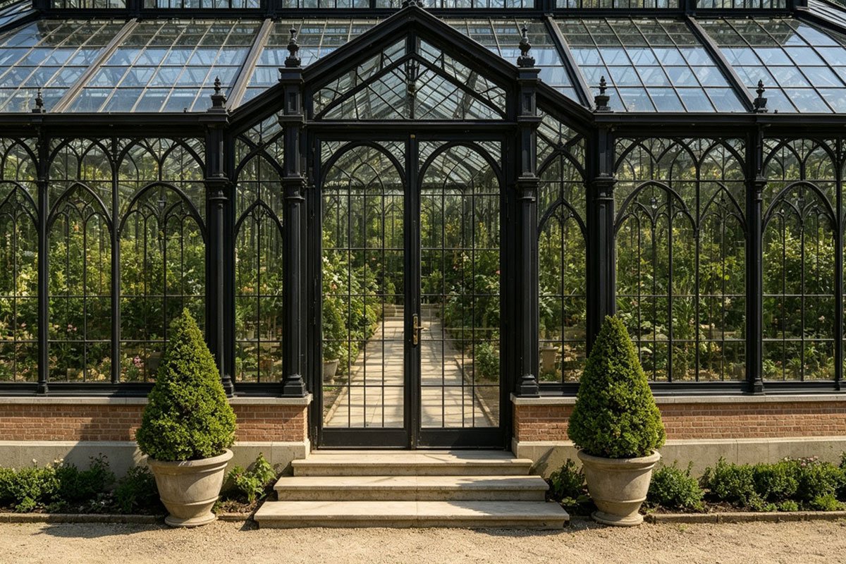 bespoke orangery for planting