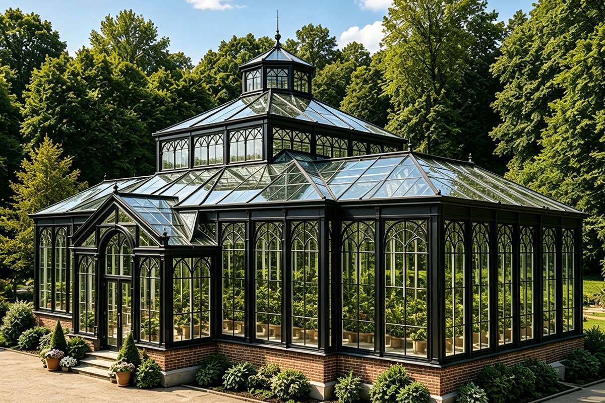 brick iron orangery