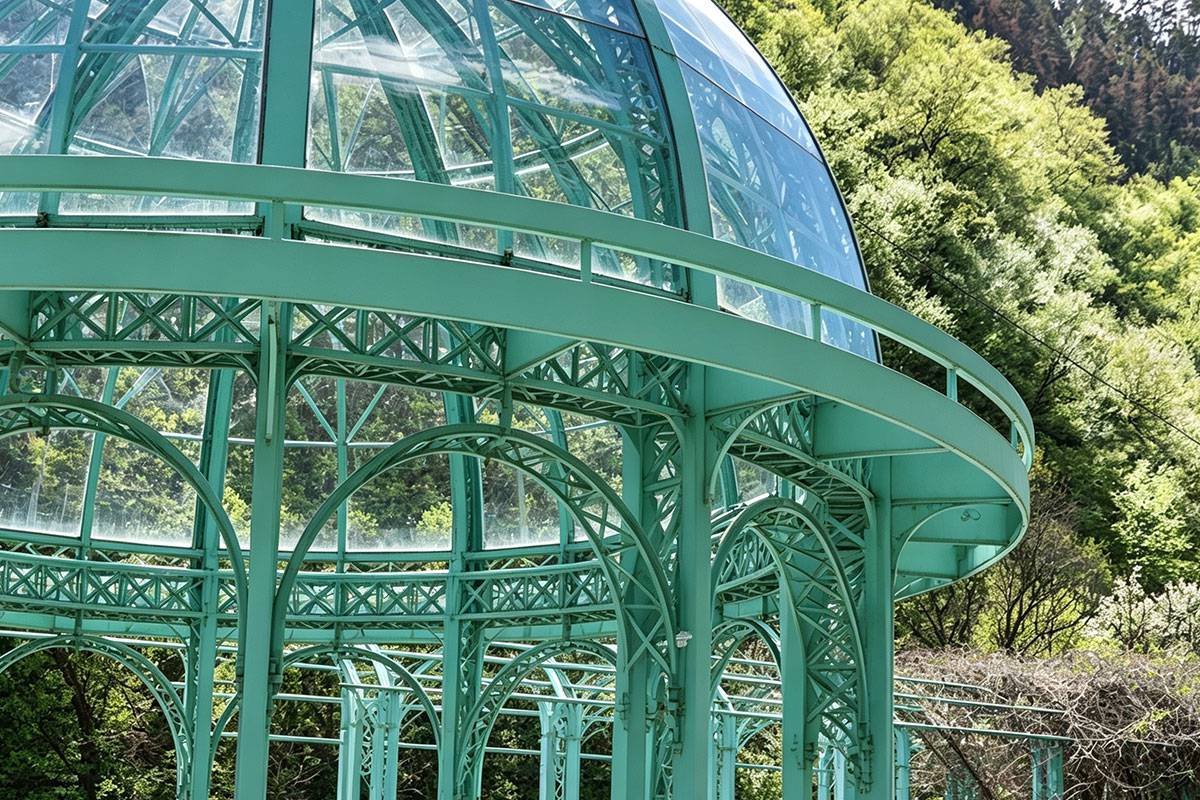 dome pavilion detail