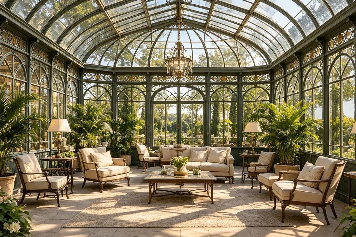custom Victorian lean to conservatory